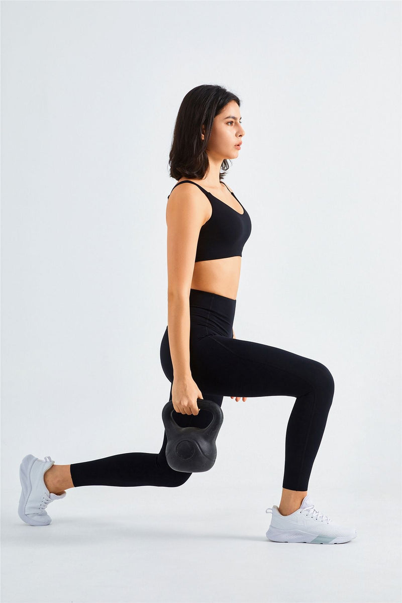 High-Rise Gym Leggings with Pockets