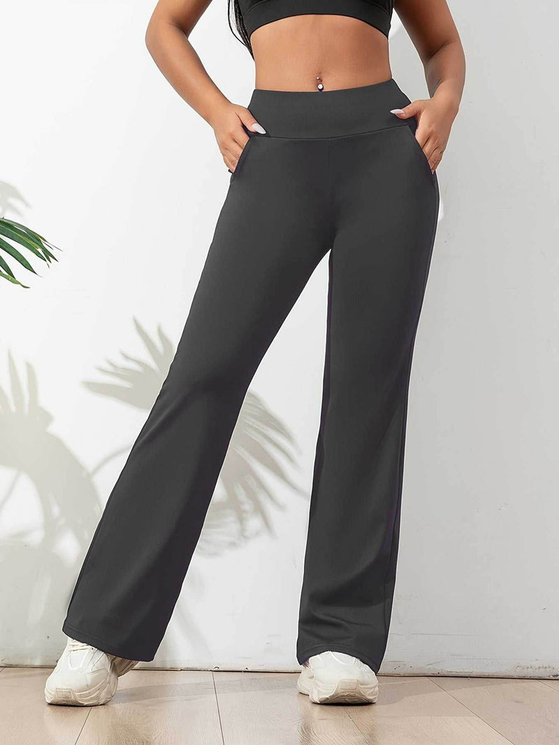 High Waist Wide Leg Pants