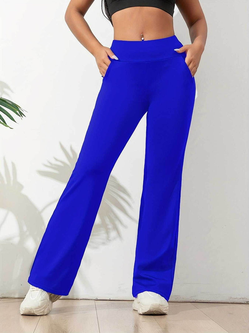 High Waist Wide Leg Pants