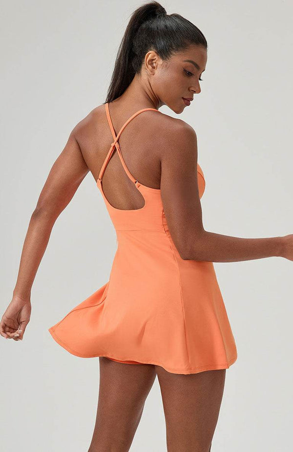 One Piece Tennis Dress with Stretch and Comfort