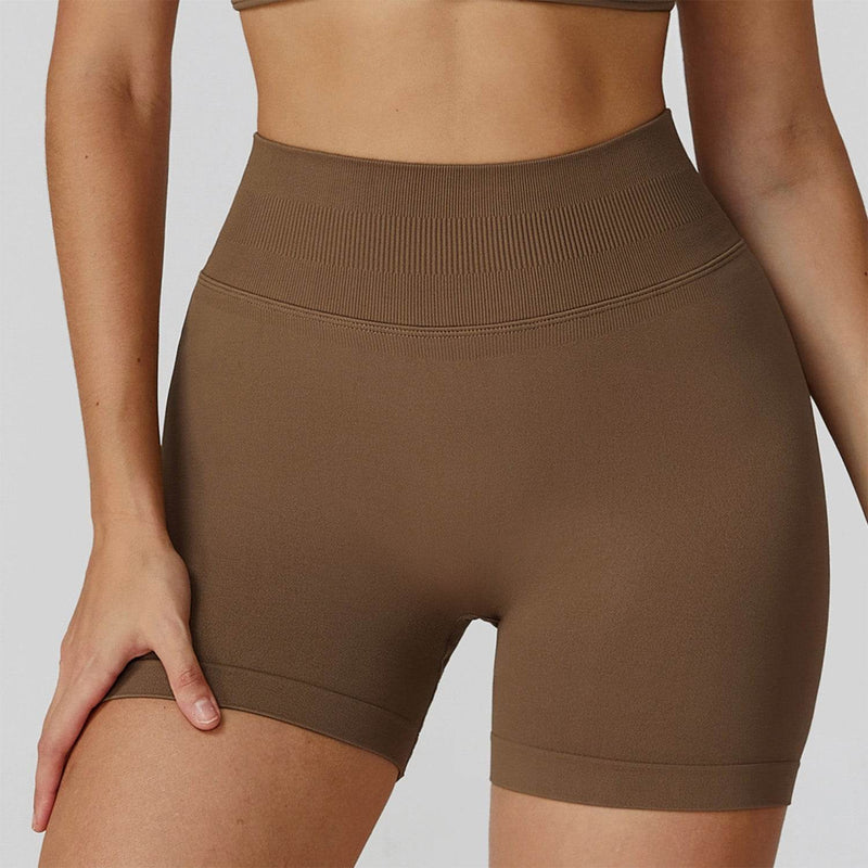 High Waist Workout Short Tummy Biker Shorts