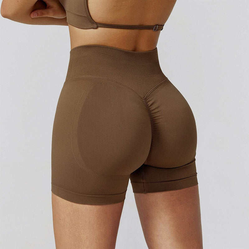 High Waist Workout Short Tummy Biker Shorts