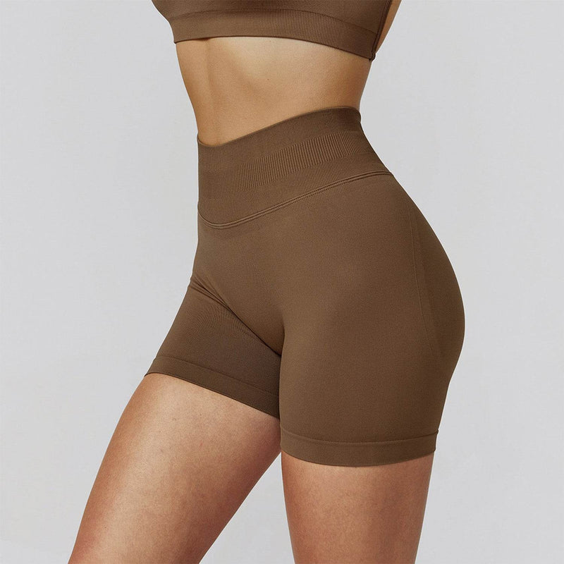 High Waist Workout Short Tummy Biker Shorts