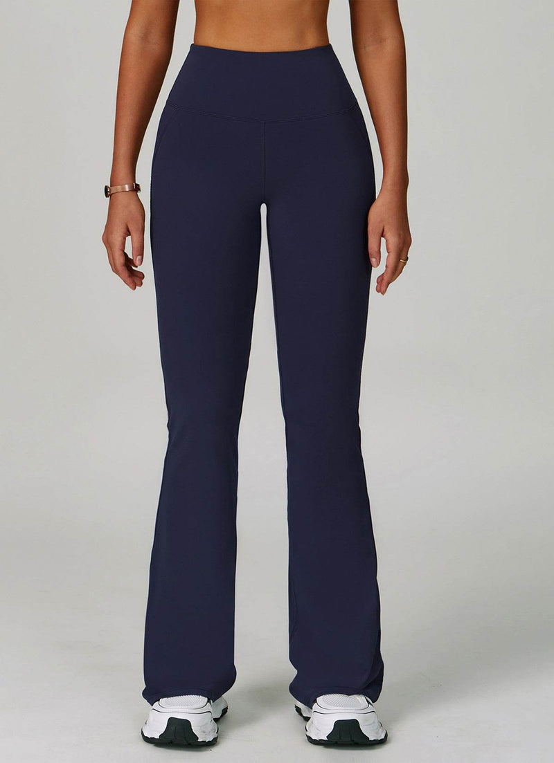 High Waist Tummy Control Running Flared Pant