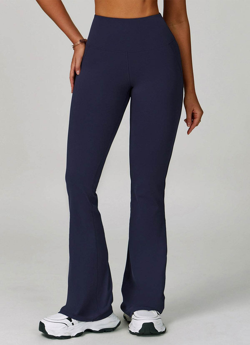 High Waist Tummy Control Running Flared Pant
