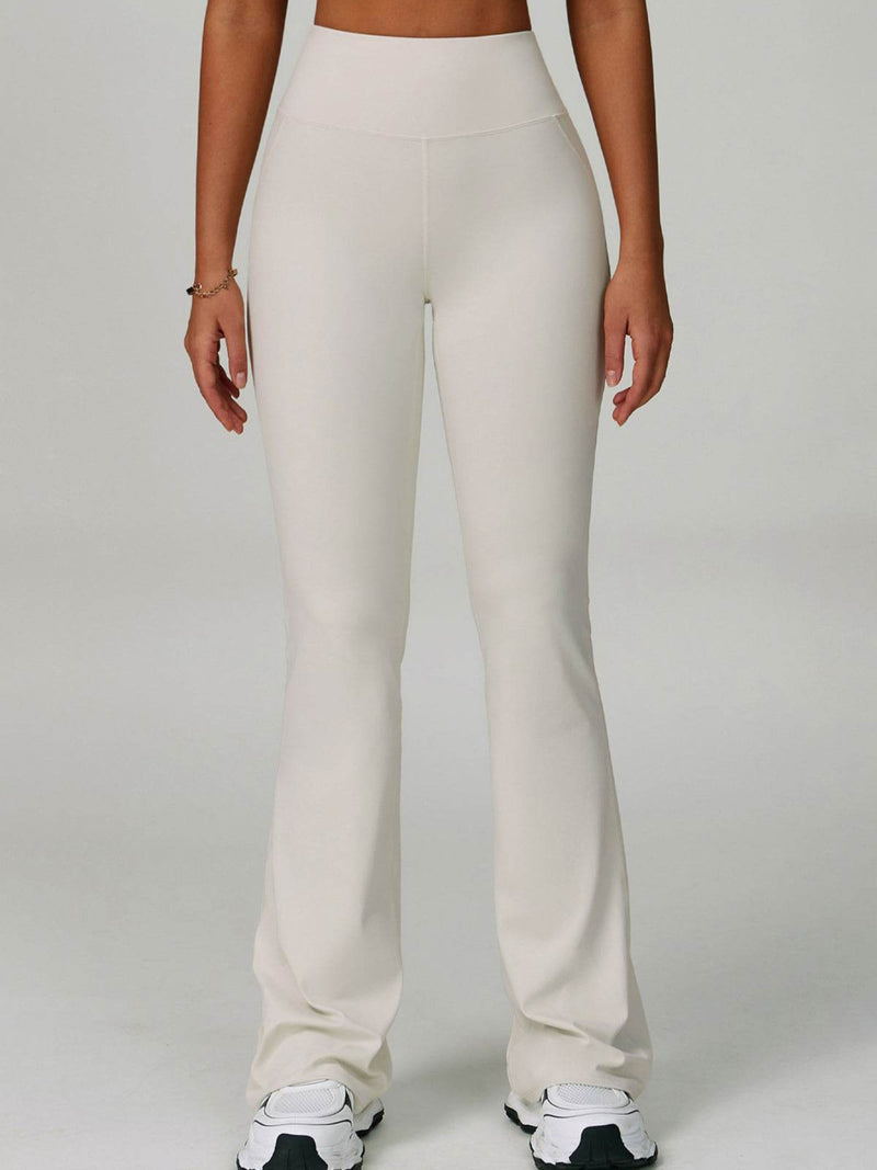 High Waist Tummy Control Running Flared Pant