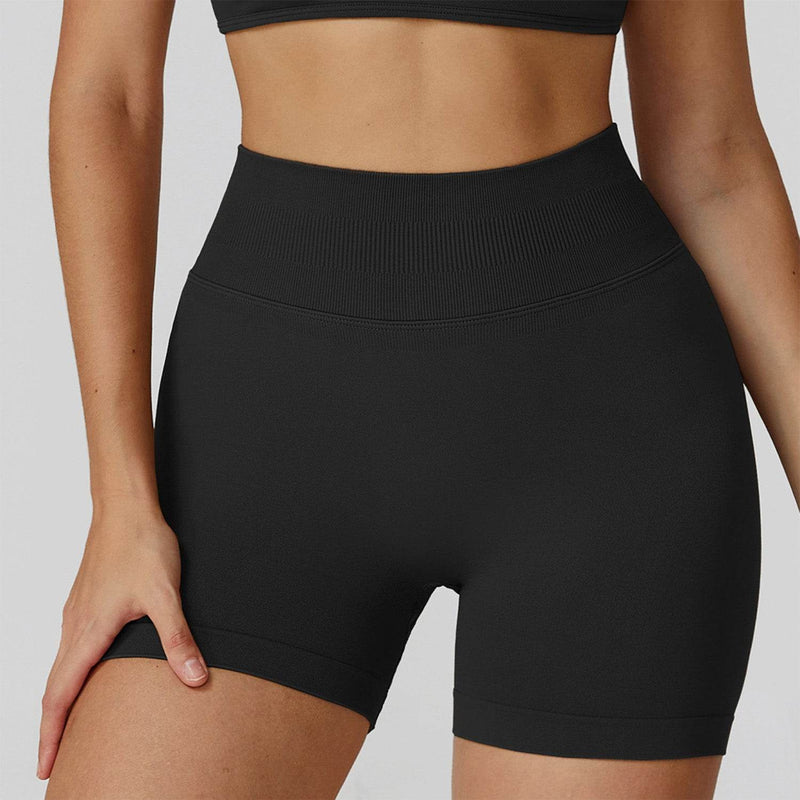 High Waist Workout Short Tummy Biker Shorts