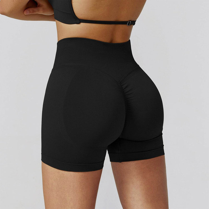 High Waist Workout Short Tummy Biker Shorts