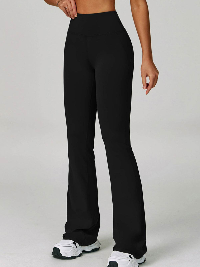 High Waist Tummy Control Running Flared Pant