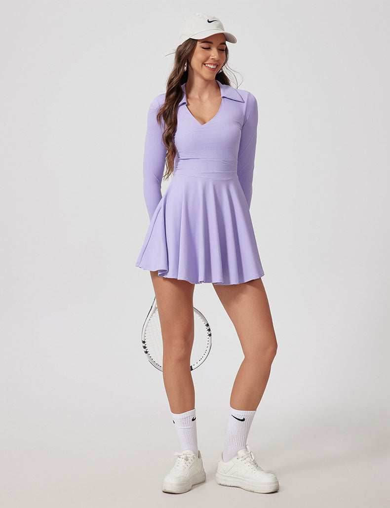 Long Sleeve Athletic Dress
