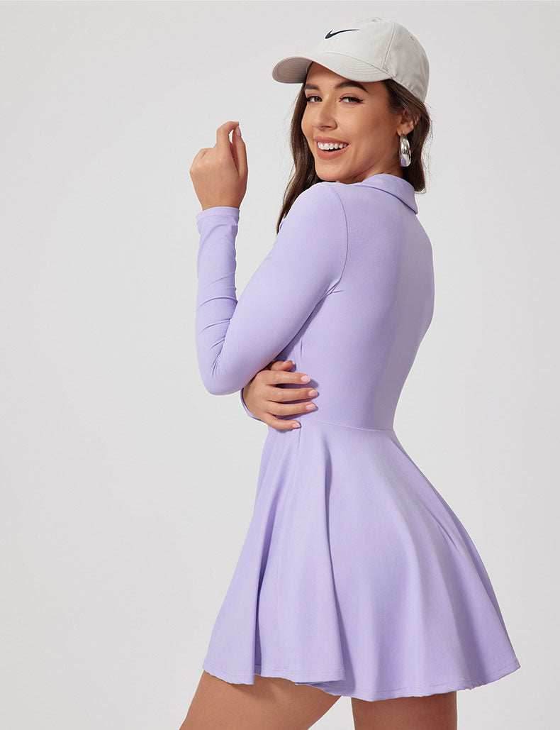 Long Sleeve Athletic Dress