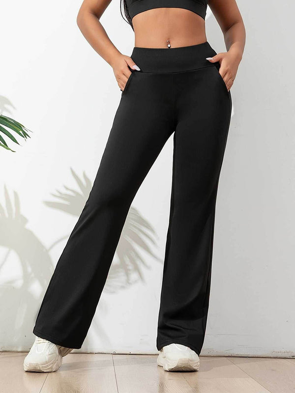 High Waist Wide Leg Pants
