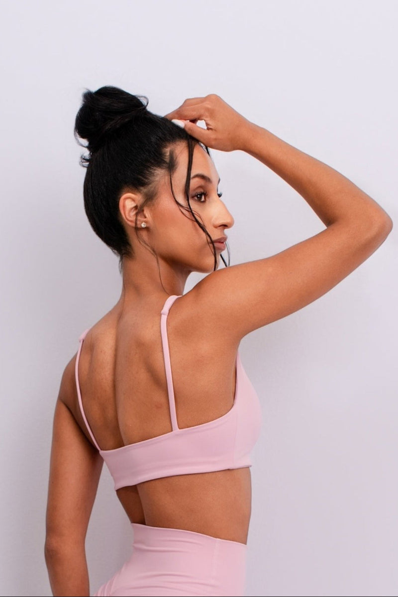 Classic Fit Sports Bra with Wide Straps
