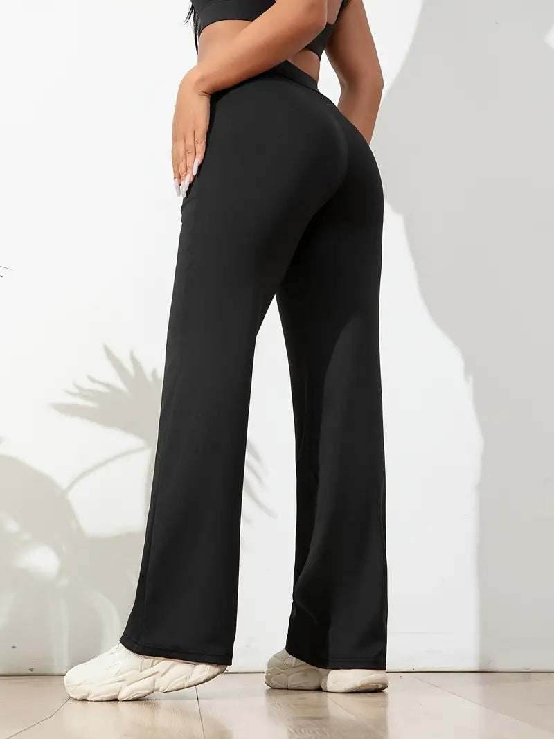 High Waist Wide Leg Pants