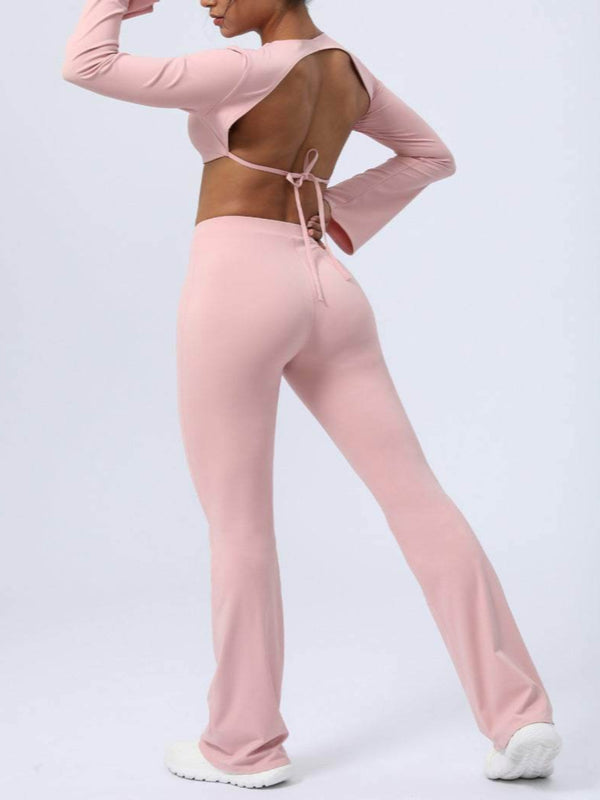 Butt Lifting Flared Leg Workout Pants