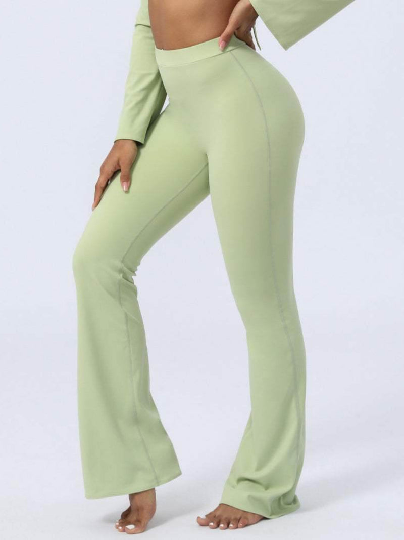 Butt Lifting Flared Leg Workout Pants