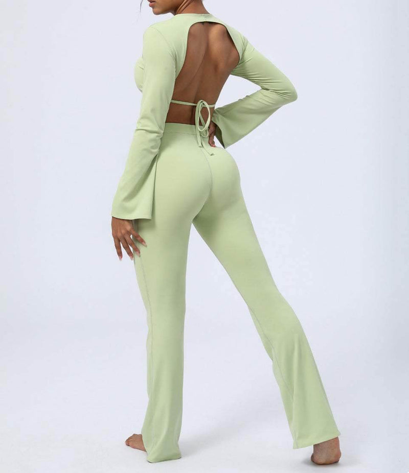 Butt Lifting Flared Leg Workout Pants