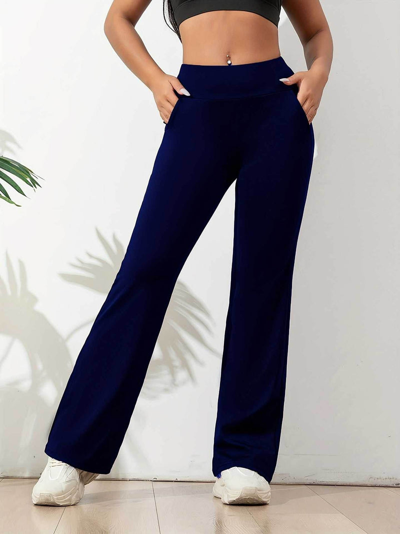 High Waist Wide Leg Pants