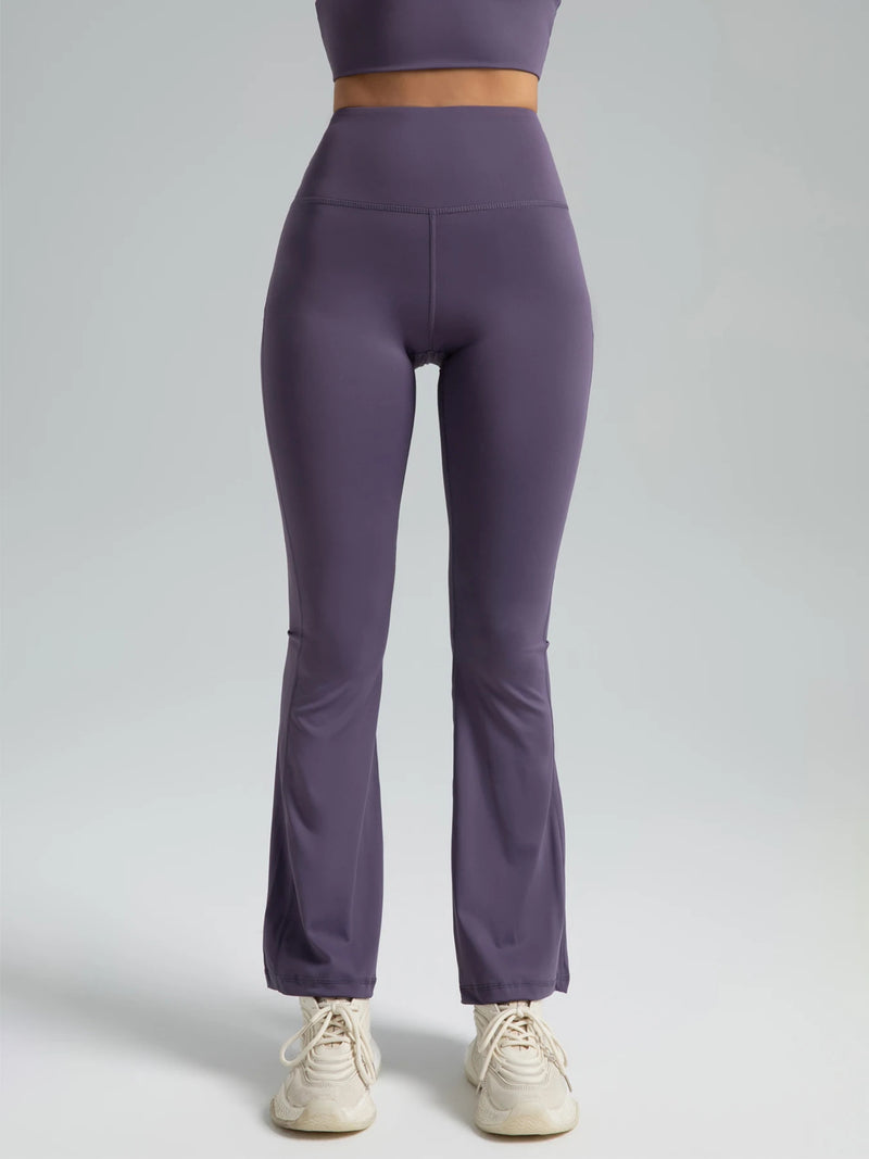 Stylish High Waist Bootcut Activewear Pants