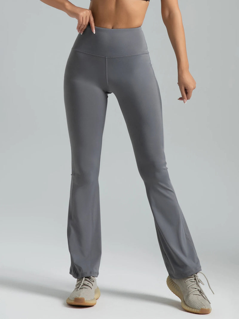 Stylish High Waist Bootcut Activewear Pants