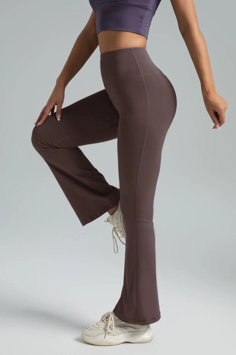 Stylish High Waist Bootcut Activewear Pants