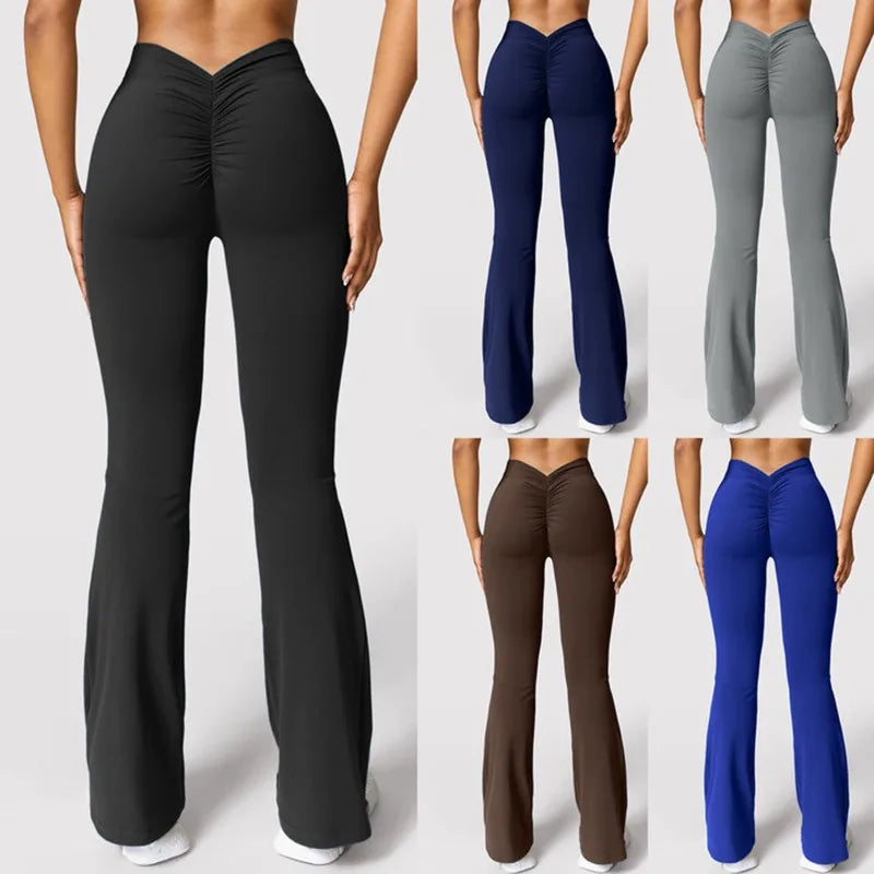 Women V-Back Butt Lifting Leggings