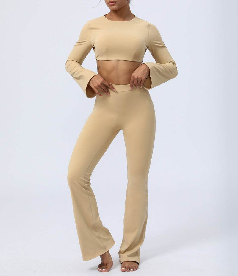 Butt Lifting Flared Leg Workout Pants