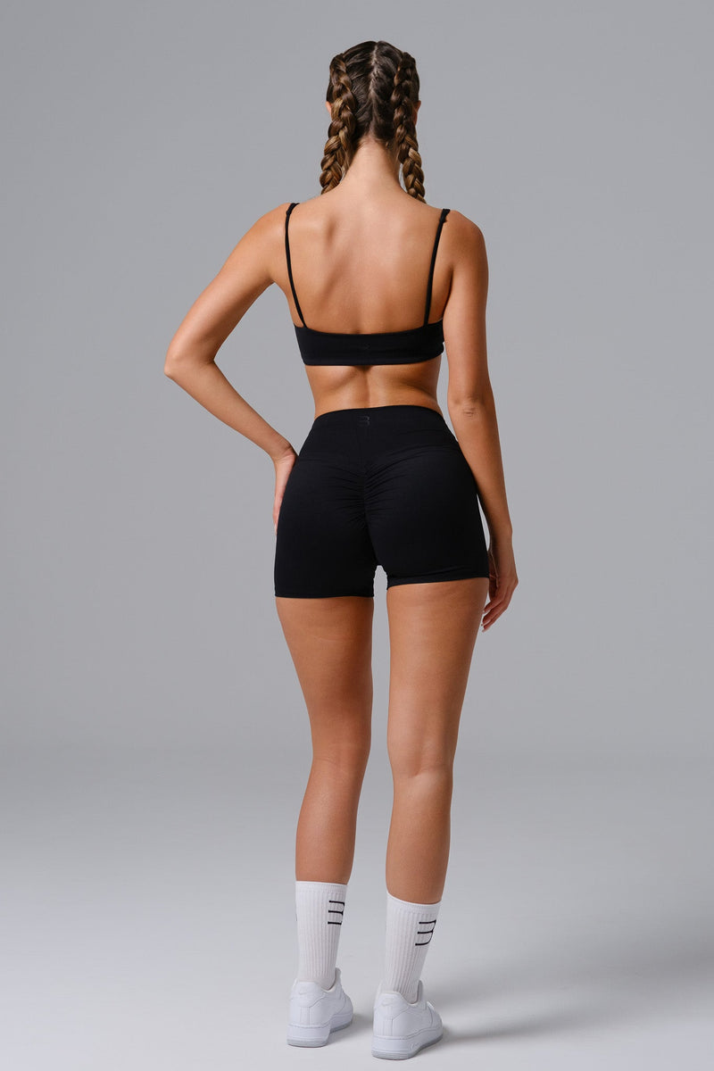 Classic Fit Sports Bra with Wide Straps