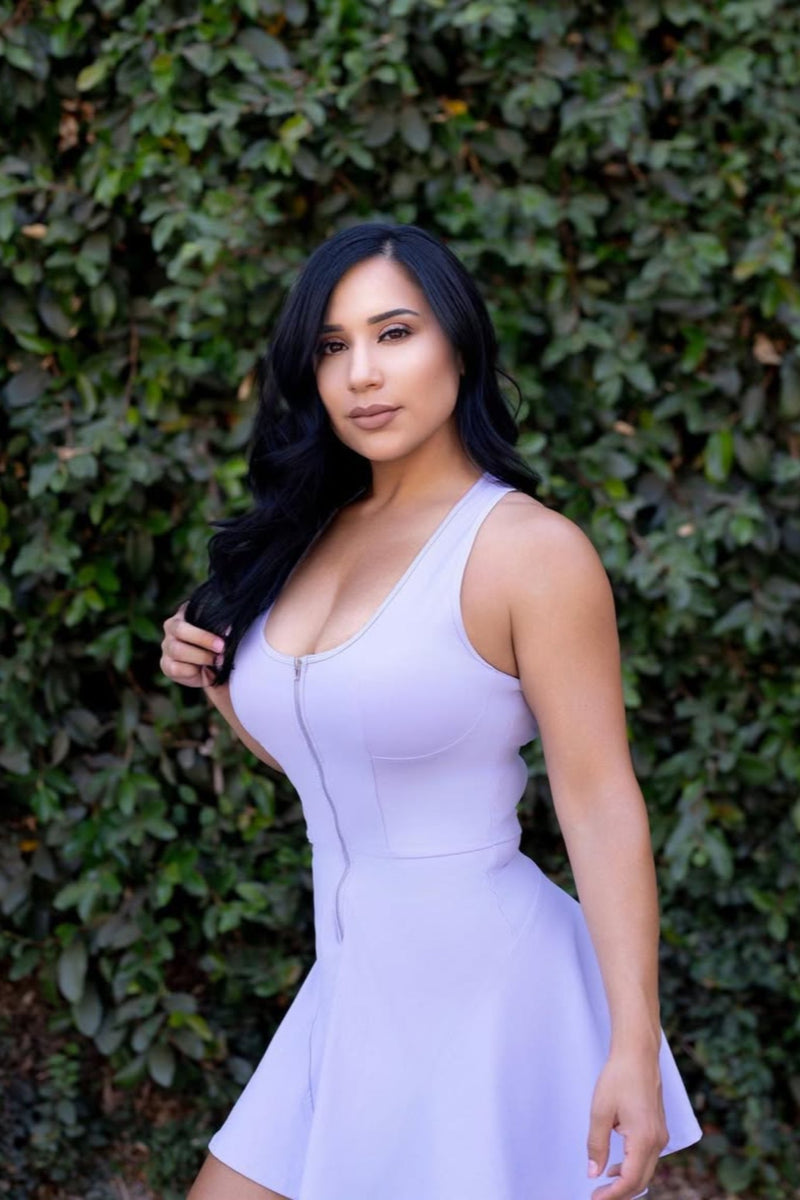 Athletic Style Bodycon Mini Dress Women